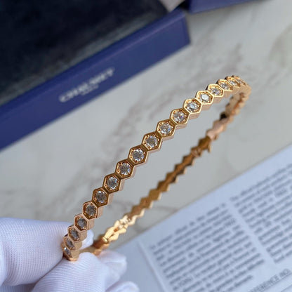 [kincade]BEE LOVE GOLD BRACELET FULL DIAMOND