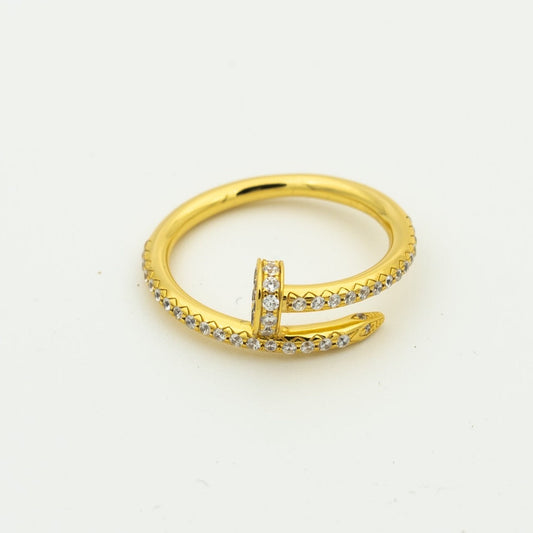 [kincade]JUSTE RING 1,8 MM GOLD DIAMANTEN