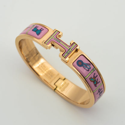 [kincade]H ROSA GOLD ARMBAND ROSA KERAMIK