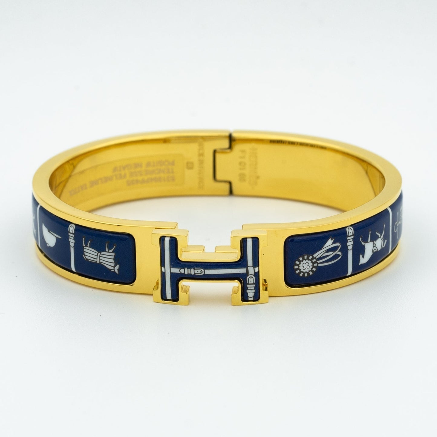 [kincade]H BRACELET BLUE CERAMIC