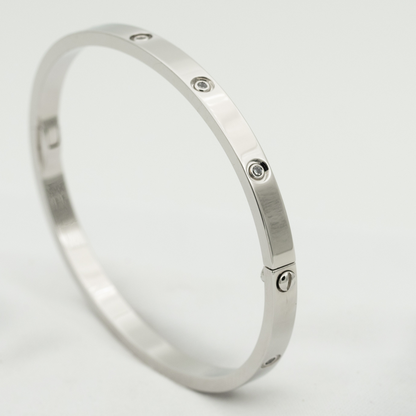 [kincade] LIEBE ARMBAND 3,65 MM 10 DIAMANTEN