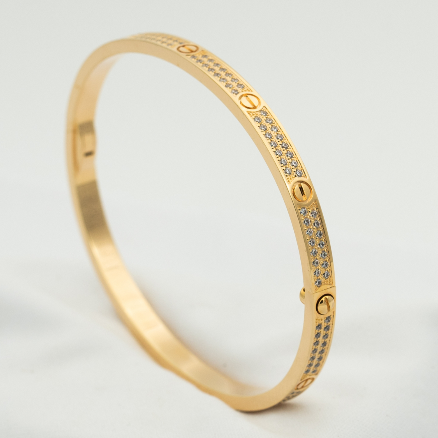 [kincade]LOVE BRACELET 3.65MM DIAMOND-PAVED