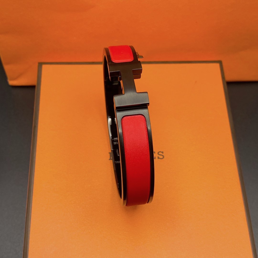 [kincade]CLIC HM SO BLACK RED BRACELET