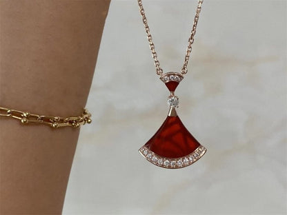 [kincade]DREAM NECKLACE CARNELIAN DIAMOND