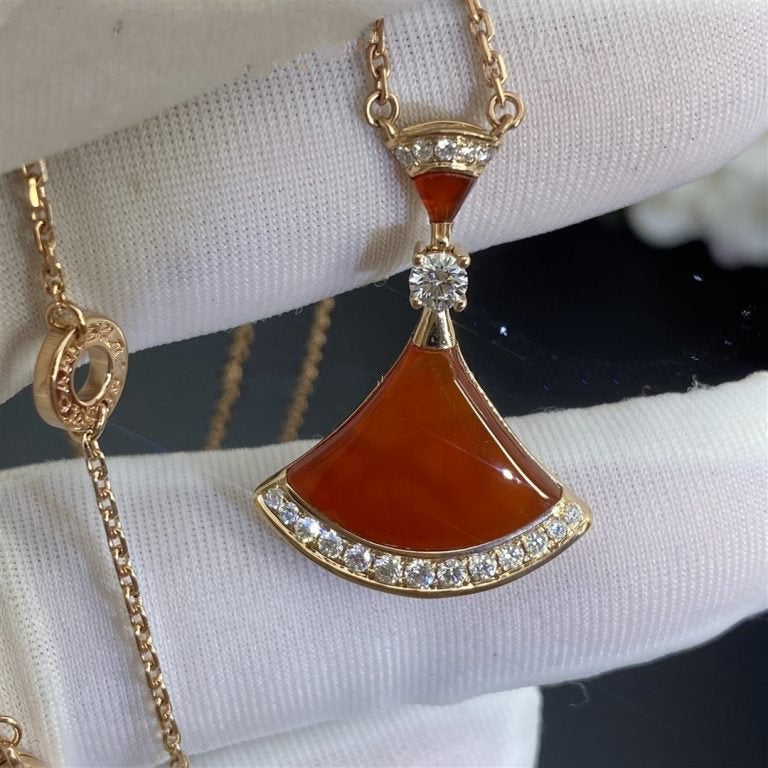 [kincade]DREAM NECKLACE CARNELIAN DIAMOND