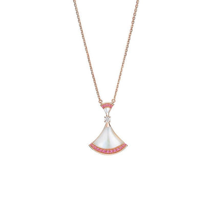 [kincade] TRAUM HALSKETTE MOP ROSA DIAMANT