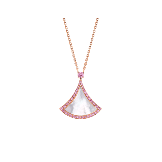 [kincade] TRAUM HALSKETTE MOP DIAMANT ROSA