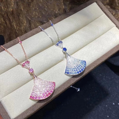 [kincade]DREAM NECKLACE AGATE SILVER DIAMOND