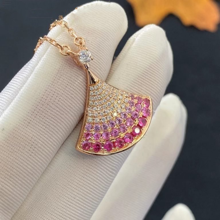 [kincade]DREAM HALSKETTE ROSA GOLD ROSA DIAMANT