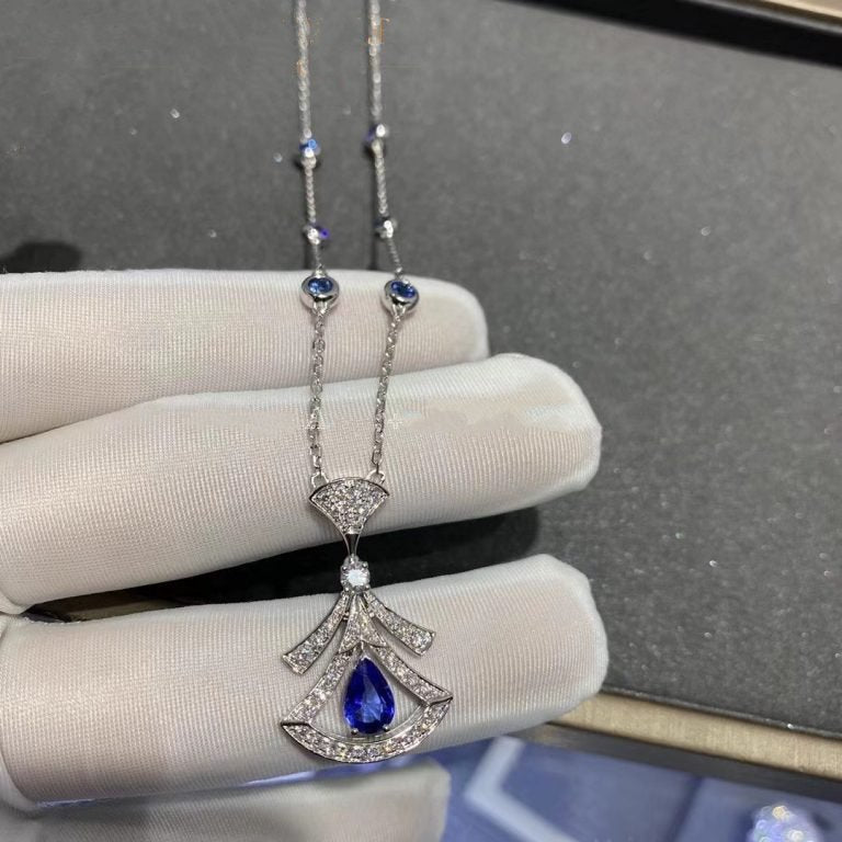 [kincade]DREAM NECKLACE AGATE DIAMOND SILVER