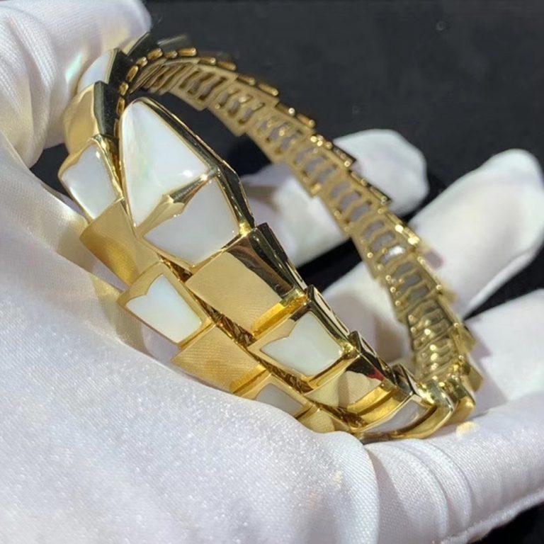 [kincade]SERPENTI ARMBAND MOP GOLD