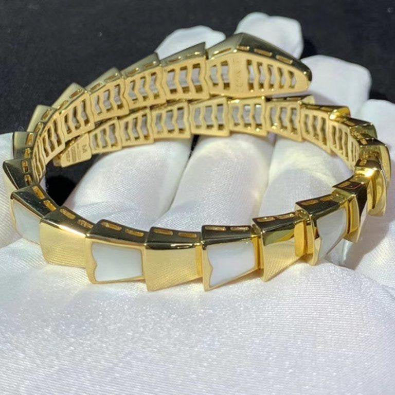 [kincade]SERPENTI ARMBAND MOP GOLD