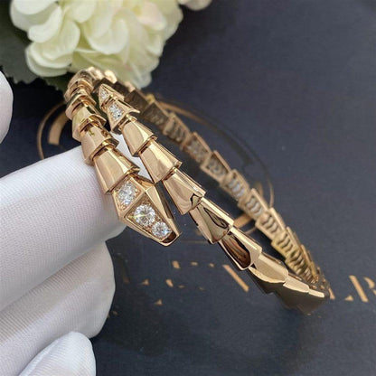 [kincade]SERPENTI ARMBAND DIAMANTEN ROSGOLD