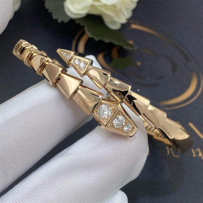 [kincade]SERPENTI ARMBAND DIAMANTEN ROSGOLD