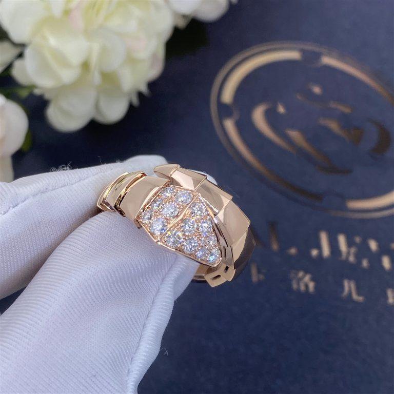 [kincade]SERPENTI RING ROSGOLD DIAMANT