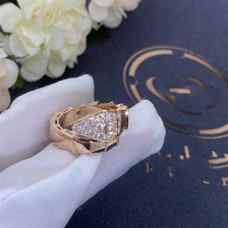 [kincade]SERPENTI RING PINK GOLD DIAMOND