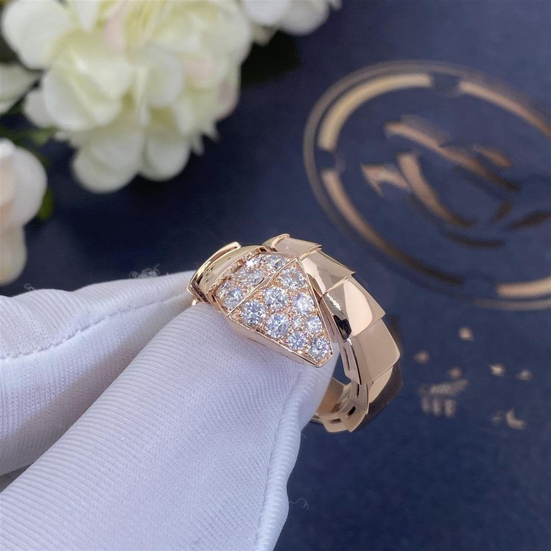 [kincade]SERPENTI RING ROSGOLD DIAMANT