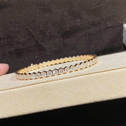 [kincade]BEE LOVE GOLD BRACELET FULL DIAMOND