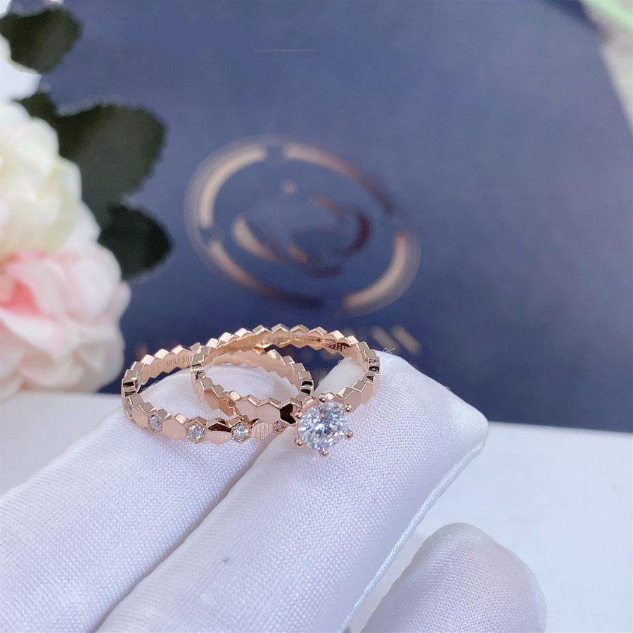 [kincade] BEE LOVE RING ROSA GOLD 1 DIAMANT