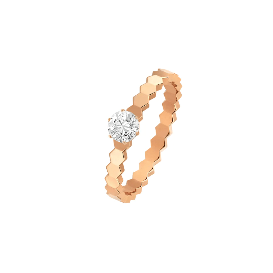 [kincade] BEE LOVE RING ROSA GOLD 1 DIAMANT