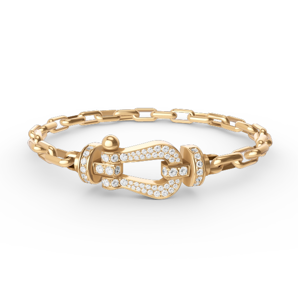 [kincade]FORCE LARGE HORSESHOE CLASP  METAL BRACELET