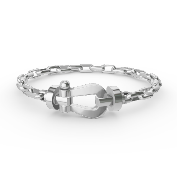 [kincade]FORCE LARGE HORSESHOE CLASP  METAL BRACELET