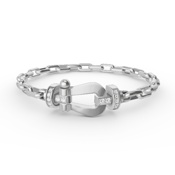 [kincade]FORCE LARGE HORSESHOE CLASP  METAL BRACELET