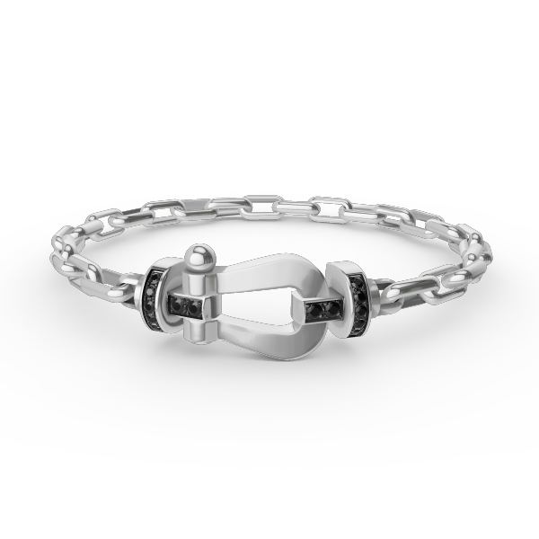 [kincade]FORCE LARGE HORSESHOE CLASP  METAL BRACELET