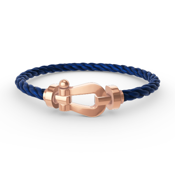 [kincade]FORCE GROSSES HUFEISENARMBAND OHNE DIAMANT ROSÉGOLD