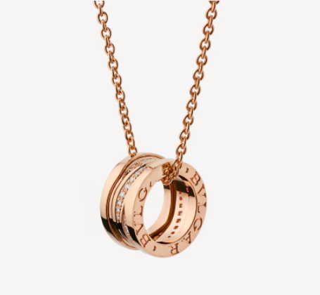 [kincade]ZERO 1 PINK GOLD DIAMOND NECKLACE