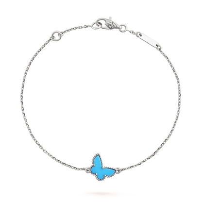 [kincade]BUTTERFLY TURQUOISE BUTTERFLY BRACELET SILVER