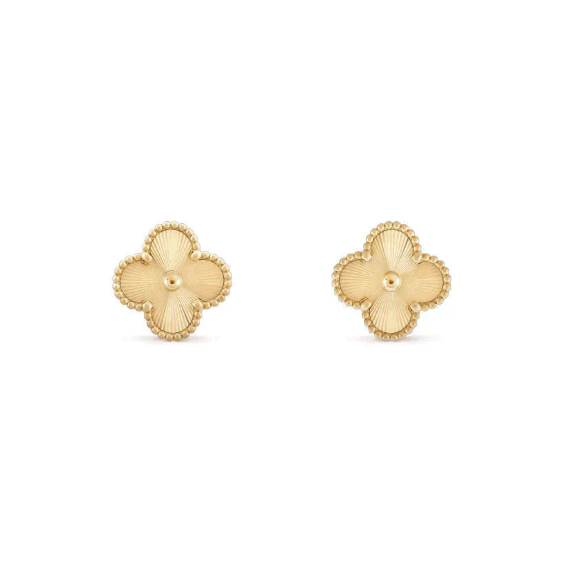 [kincade]CLOVER MEDIUM 1 MOTIFS LASER EARRINGS